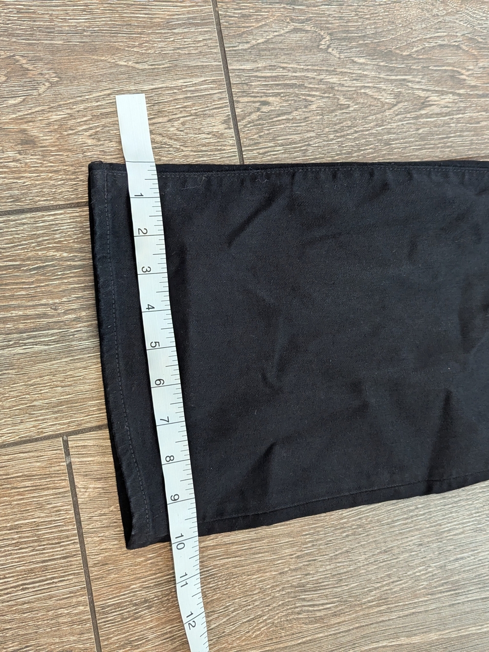 J. Crew Wide Leg Full Length Jeans Black Size 31 All Day Stretch - Picture 11 of 11
